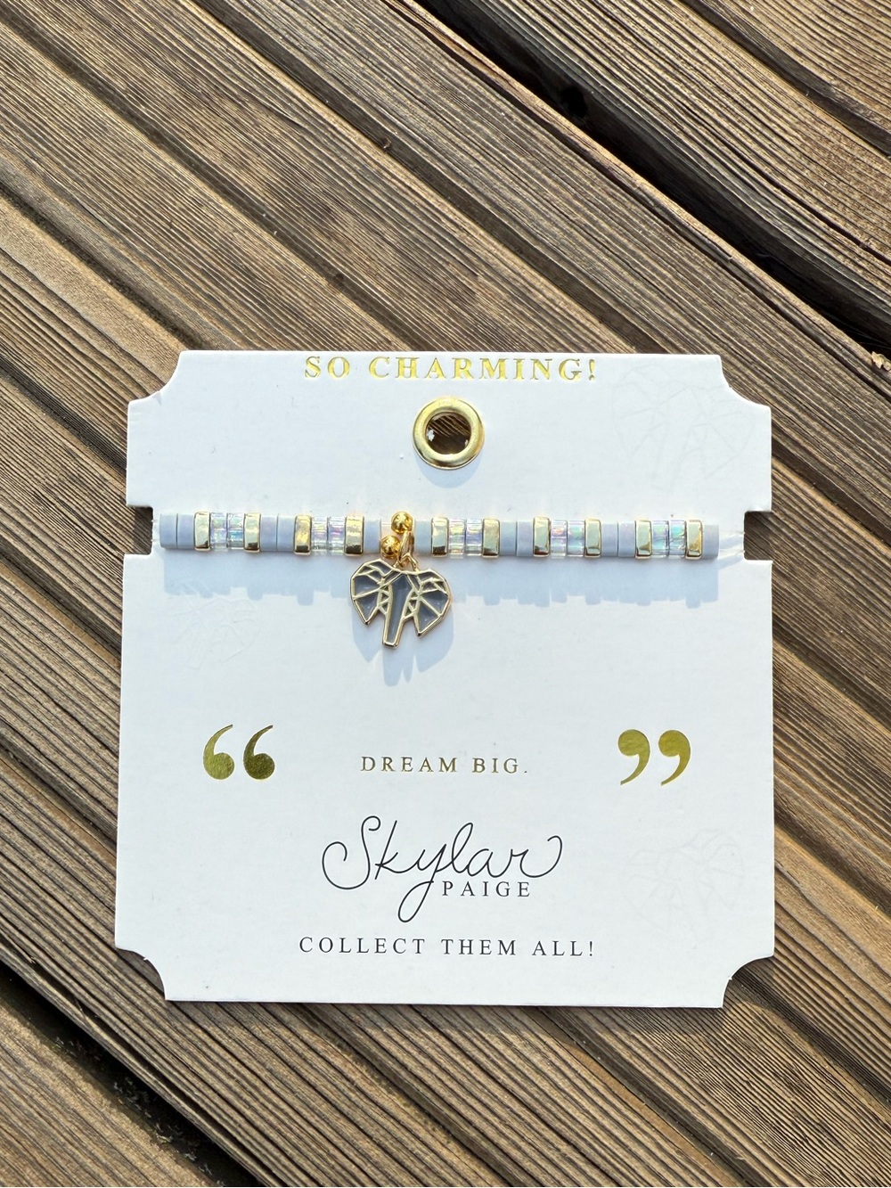 Skylar Paige Elephant Bracelet